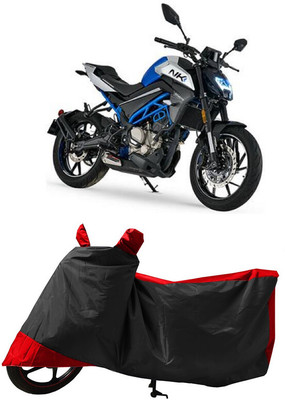 GROFATIK Two Wheeler Cover for CFMoto(300, Red)