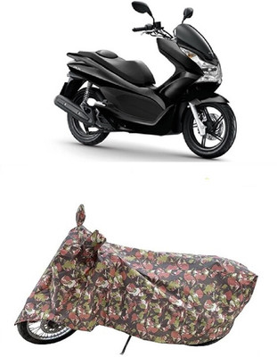 Coxtor Waterproof Two Wheeler Cover for Honda(PCX 125 BS6, Multicolor)