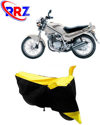 RRZ Waterproof Two Wheeler Cover for Kinetic(GF 170, Black, Yellow)