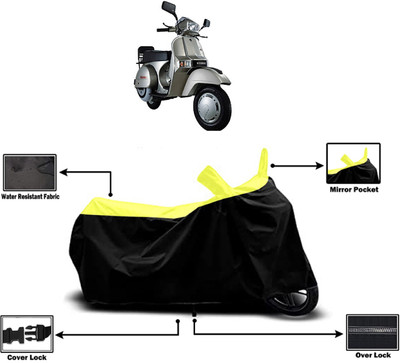 Amexride Two Wheeler Cover for LML(Select, Yellow)