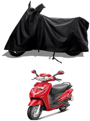 GROFATIK Two Wheeler Cover for Hero(Duet LX 110CC BS6, Black)