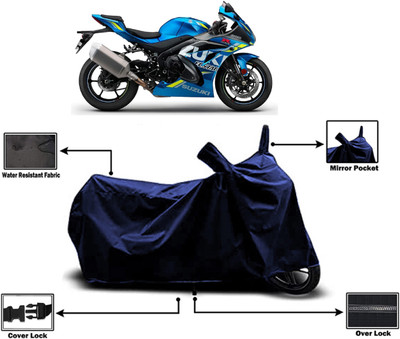 Amexride Two Wheeler Cover for Suzuki(GSX-R1000 ABS, Blue)