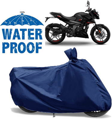 AUTOCAD Waterproof Two Wheeler Cover for Bajaj(Pulsar N160, Blue)