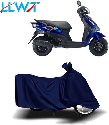 KPIND Waterproof Two Wheeler Cover for Suzuki(Let's, Blue)