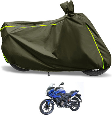 Euro Care Waterproof Two Wheeler Cover for Bajaj(Pulsar 150 DTS-i, Green)