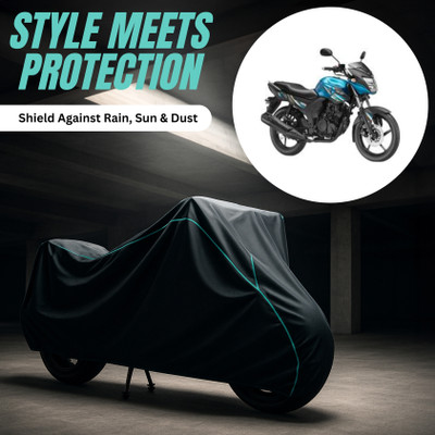 AUCTIMO Two Wheeler Cover for Yamaha(SZ-RR, Multicolor)