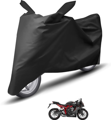 Caronix Waterproof Two Wheeler Cover for Honda(CBR 650F, Black)
