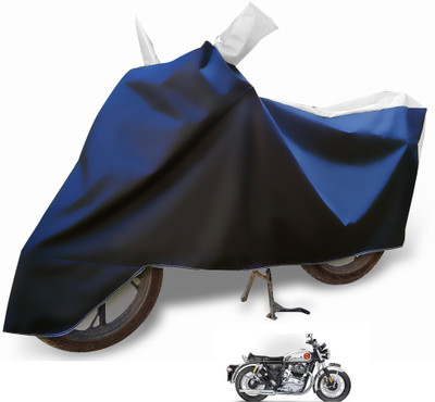 Euro Care Waterproof Two Wheeler Cover for Royal Enfield(Interceptor 650, Silver)