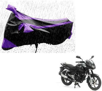 MISSION COLLECTION Waterproof Two Wheeler Cover for Bajaj(Pulsar, Purple)