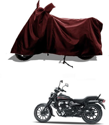 KEDIT Two Wheeler Cover for Bajaj(Avenger 220 Cruise, Maroon)