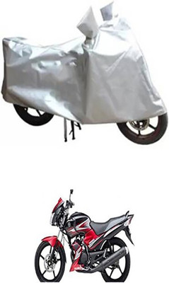 THE REAL ARV Waterproof Two Wheeler Cover for Yamaha(SS, Silver)