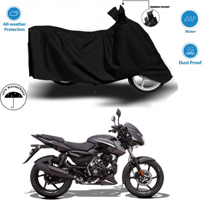 WMIZEXA Two Wheeler Cover for Bajaj(Pulsar 150 BS6, Black)