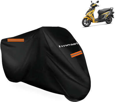 Horseyaart Waterproof Two Wheeler Cover for Hero(Motocorp Maestro Electric, Black)
