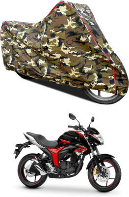 GOSHIV-car and bike accessories Waterproof Two Wheeler Cover for Suzuki(Gixxer Special Edition, Yellow)