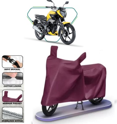 WMIZEXA Waterproof Two Wheeler Cover for Universal For Bike(Maroon)