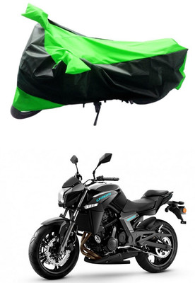 MMSSTAR Waterproof Two Wheeler Cover for CFMoto(650 NK, Green, Black)
