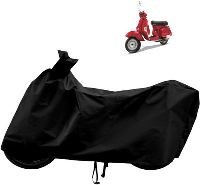 Horseyaart Waterproof Two Wheeler Cover for LML(Star Euro 200, Black)