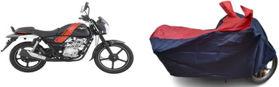 malti Two Wheeler Cover for Bajaj(V12, Red, Blue)