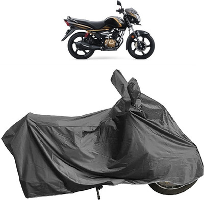 DIGGU Two Wheeler Cover for TVS(Victor Premium, Grey)