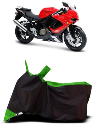 VESMEI Two Wheeler Cover for Hyosung(GT250R, Green)