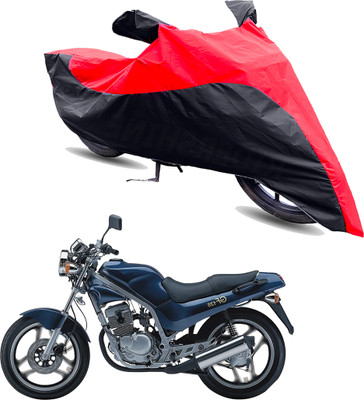 Motodreka Two Wheeler Cover for Kinetic(GF 125, Red, Black)