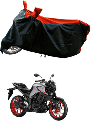 DeepShakshi AUTOMOTIVE Waterproof Two Wheeler Cover for Yamaha(MT-03, Red)