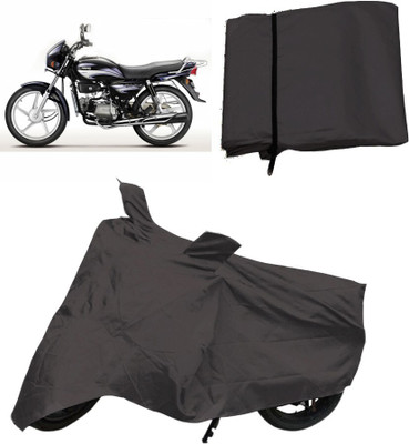 CapeShoppers Two Wheeler Cover for Mahindra(Black)