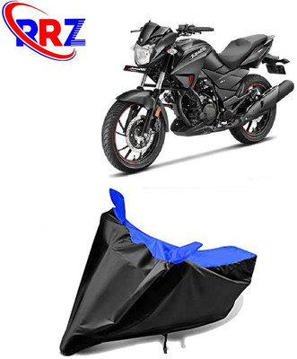 RRZ Waterproof Two Wheeler Cover for Hero(Hunk, Black, Blue)