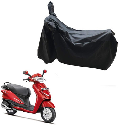 AASHTIK MART Two Wheeler Cover for Hero(Duet, Black)