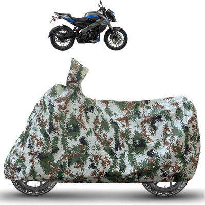 Caronix Waterproof Two Wheeler Cover for Bajaj(Pulsar NS200, Green)