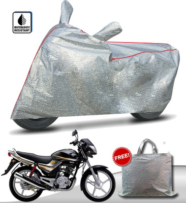 TEASN Waterproof Two Wheeler Cover for Yamaha(Libero, Silver)