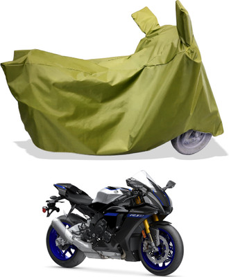Amexride Two Wheeler Cover for Yamaha(YZF R1 M BS6, Maroon)