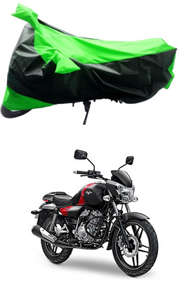 Mdstar Waterproof Two Wheeler Cover for Bajaj(V15, Green, Black)