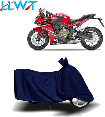 KPIND Waterproof Two Wheeler Cover for Honda(CBR 650F, Blue)