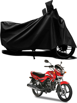 AASHTIK MART Two Wheeler Cover for Hero(Achiever, Black)