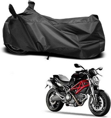 DeepShakshi AUTOMOTIVE Waterproof Two Wheeler Cover for Ducati(Monster 796 S2R, Black)