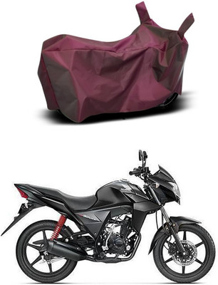 MMSSTAR Waterproof Two Wheeler Cover for Honda(CB Twister, Maroon)