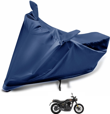 Auto Hub Waterproof Two Wheeler Cover for Royal Enfield(Hunter 350, Multicolor)