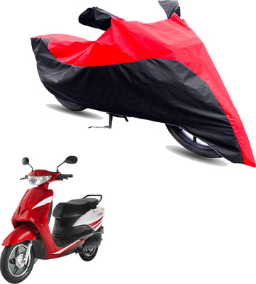 Motodreka Two Wheeler Cover for Indus(Yo Xplor, Red, Black)