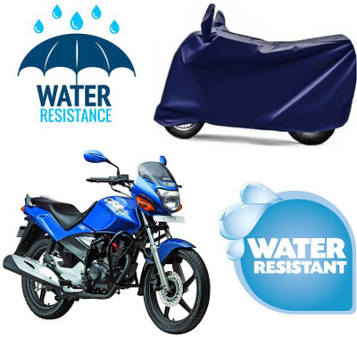 DeepShakshi AUTOMOTIVE Waterproof Two Wheeler Cover for Honda(CBZ Extreme, Blue)