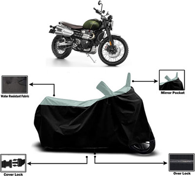 Amexride Two Wheeler Cover for Triumph(Scrambler 1200 BS6, Multicolor)