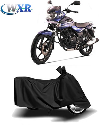 WXR Waterproof Two Wheeler Cover for Bajaj(Discover 135, Black)