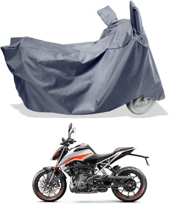 Amexride Two Wheeler Cover for KTM(Duke 390, Grey)