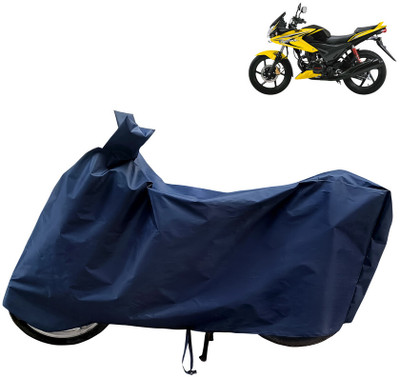 Horseyaart Waterproof Two Wheeler Cover for Honda(CBF Stunner, Blue)