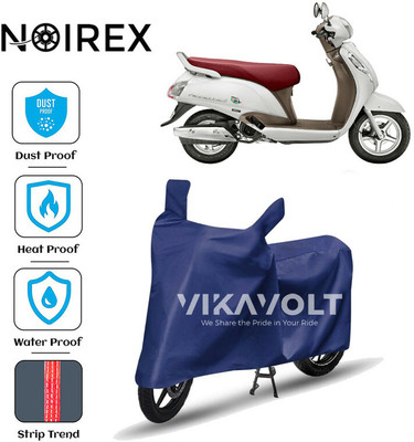NOIREX Waterproof Two Wheeler Cover for Suzuki(Access 125, Blue)