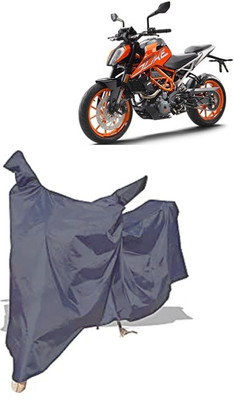 Amexride Two Wheeler Cover for KTM(Duke 390 ABS, Grey)