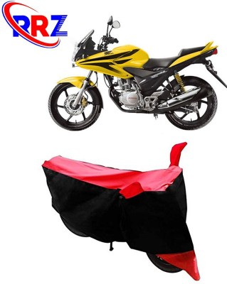 RRZ Waterproof Two Wheeler Cover for Honda(CBF, Black, Red)