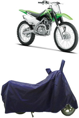 Coxtor Waterproof Two Wheeler Cover for Kawasaki(KLX 140, Blue)