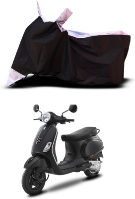 VESMEI Two Wheeler Cover for Vespa(Notte 125, White)