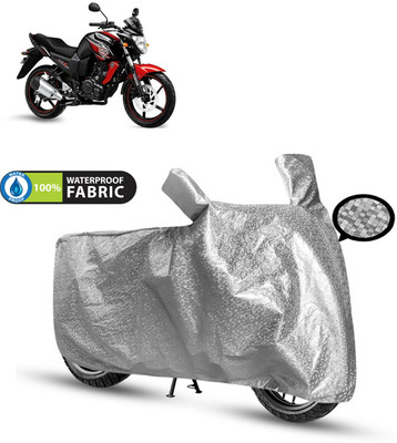 CODOKI Waterproof Two Wheeler Cover for Yamaha(FZS 25, Silver)